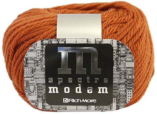 リッチモア スペクトルモデム 毛糸 極太 Col.26 オレンジ 系 40g 約80m 2098