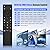 RC923A FMB1 Voice Remote Control Replacement for TCL Google TV QM5K QM6K QM6KPRO QM7K Q77K X11K Series QLED Mini-LED 4K UHD Smart TV (Part Number G0401-000267)