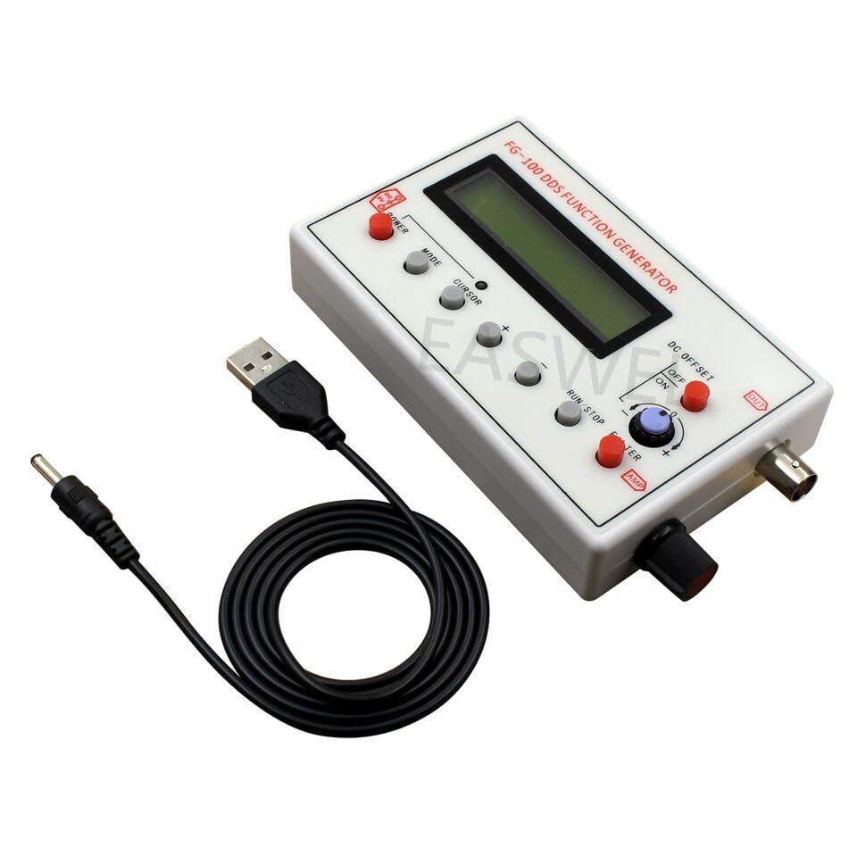 DDS Function Signal Generator FG-100 1 150 KHz SQ/Sine/Sawtooth 10 V offset