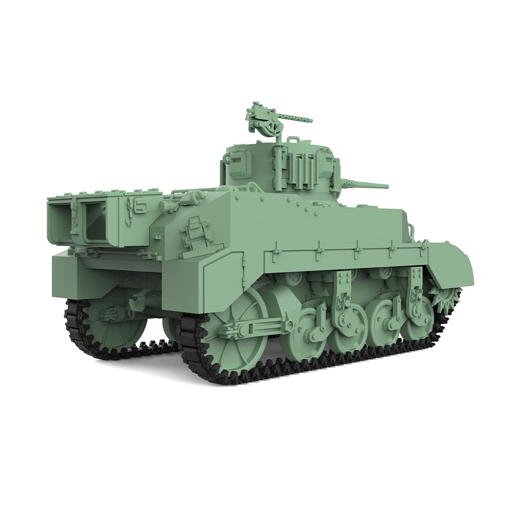 MRY-SFW SS24507 1/24 zestaw do budowy modelu wojskowego US M5 Stuart lekki czołg
