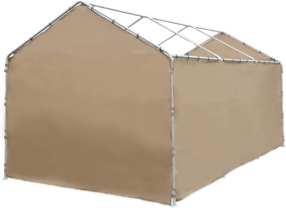 Abba Patio Replacement Canopy Cover for 10 x 20Feet 8 Legs Carport