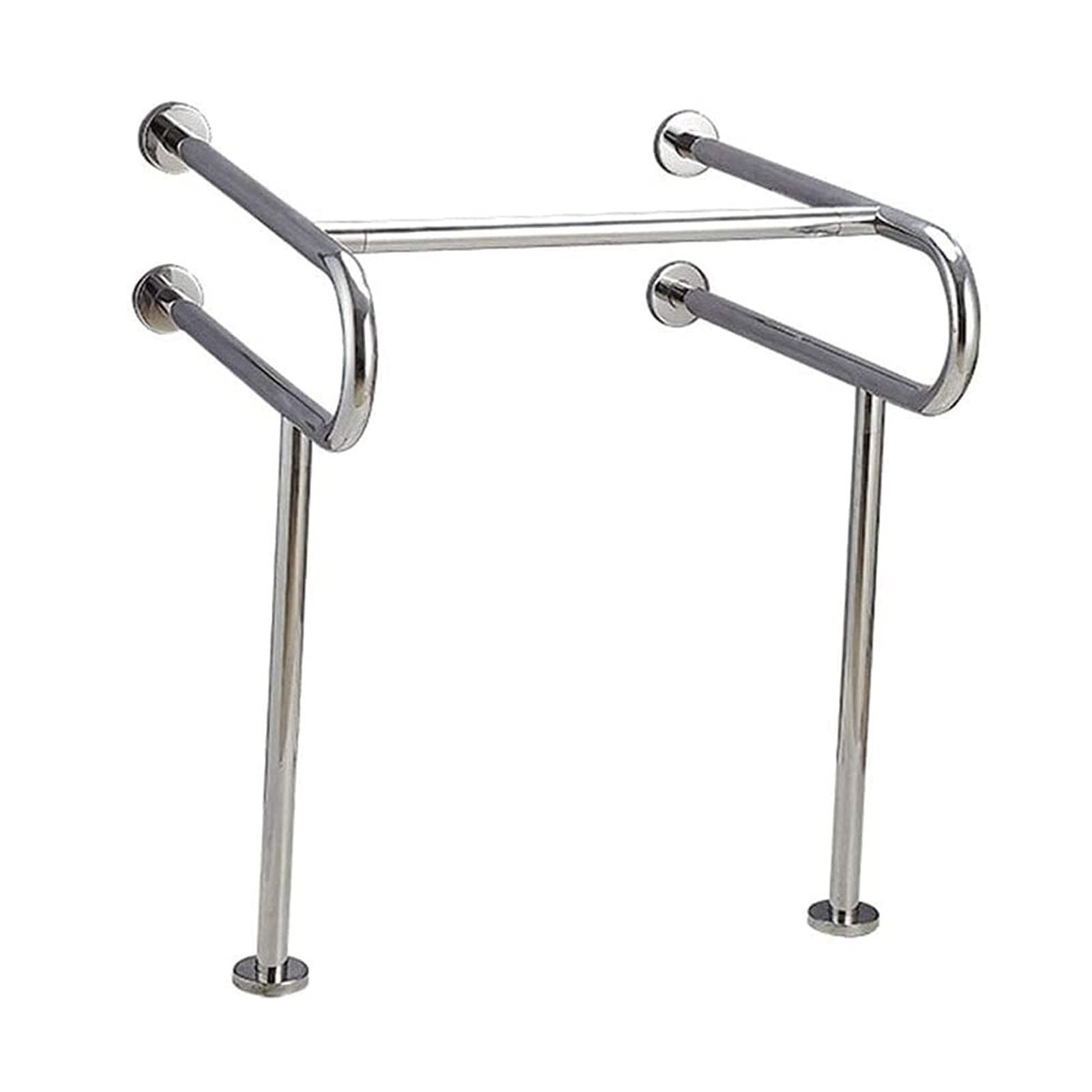 FKXSXAZ Bathroom 304 Stainless Steel Washbasin Handrails, Safety Support Rail Disabled Elderly Barrier-Free Handrails Anti-slip Grab Bar(Matte)