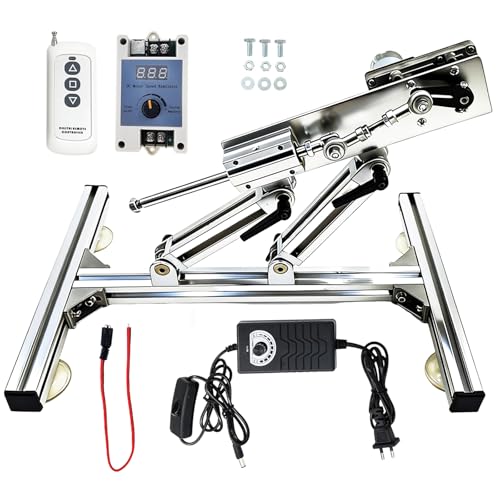 Actuador lineal DC 12V con motor telescópico de 120 rpm y velocidad ajustable
