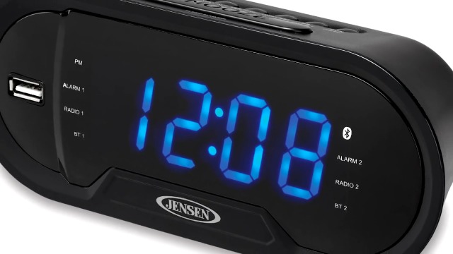 Amazon.com: Jensen JCR-298 JCR-298 AM/FM Dual-Alarm Digital Clock