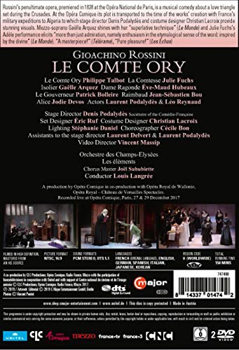 Le Comte Ory Paris 2017 DVD doble para estudiar ópera francesa y música clásica 4