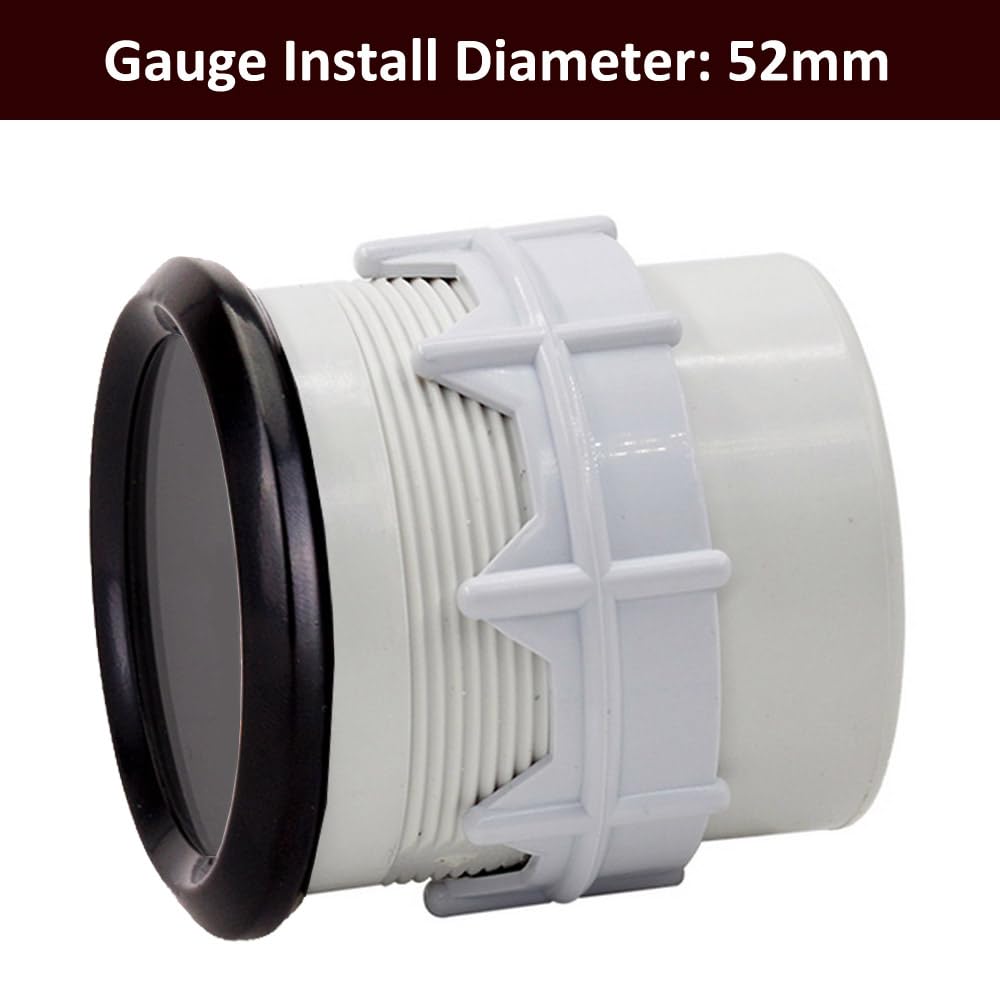 Qiilu Jauge de tachymètre automatique 52mm Marine Pointer Tachymètre Qiilu Jauge de tachymètre automatique 52mm Marine Pointer Tachymètre