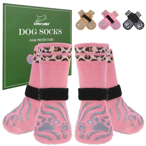 EXPAWLORER Anti Lick Dog Socks