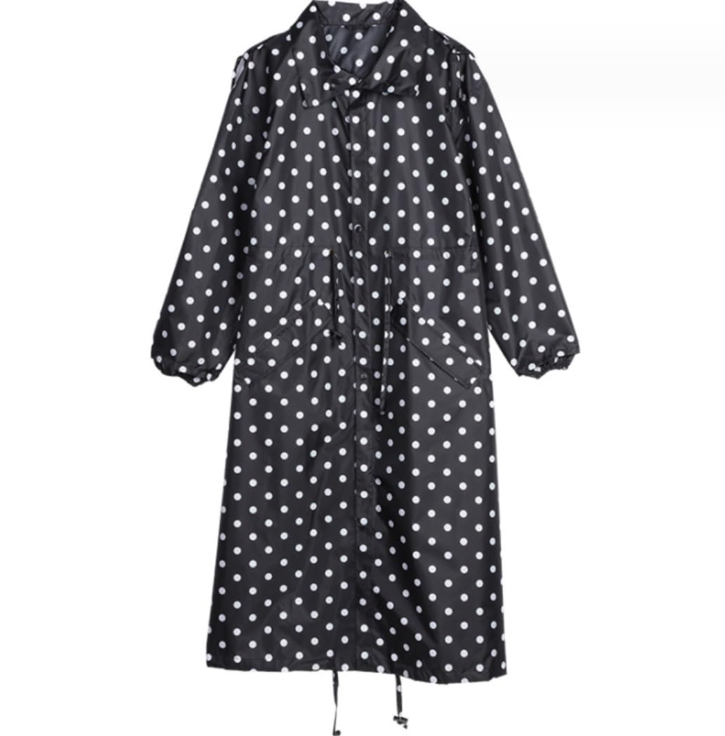 Chaqueta de Lluvia Impermeable Chubasquero Largo Para Adultos, Poncho Para Mujer, Impermeable, Para Viajes Al Aire Libre, Senderismo, Camping Chubasquero Poncho de Lluvia ( Color : B , Size : Large )