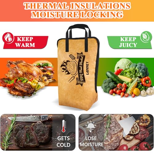 Manta BBQ para Descansar Carne 21'' Reutilizable con Asa miniatura 3