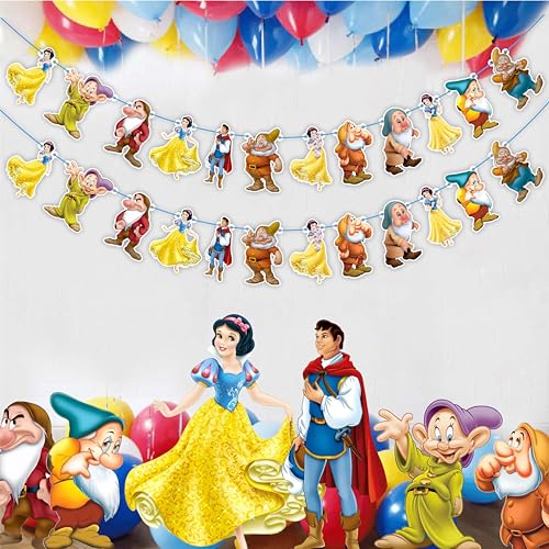 Seyal® Guirnalda decorativa de Blancanieves y los enanos Sevn