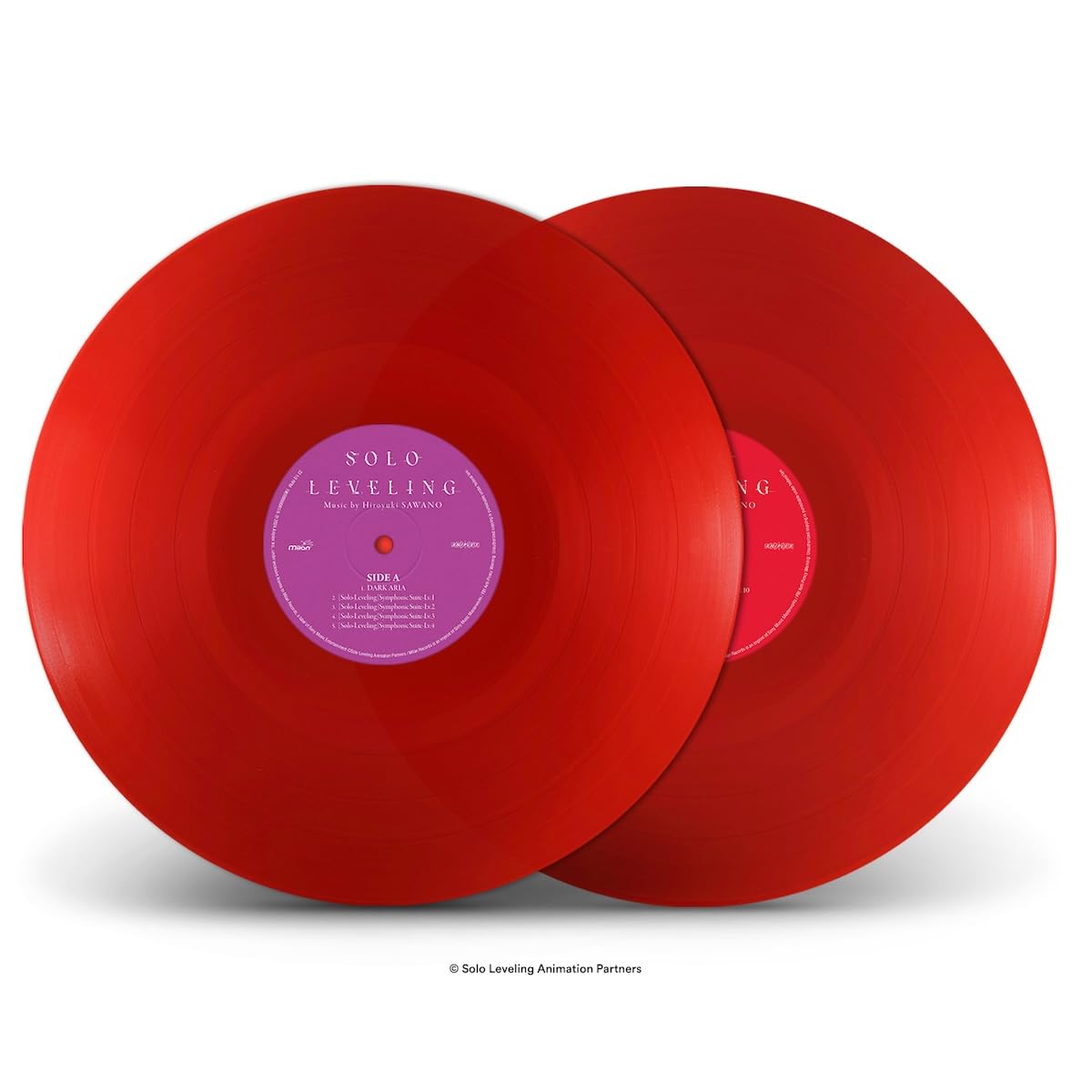 Solo Leveling Anime Soundtrack, 2 Records, Collectible Artwork