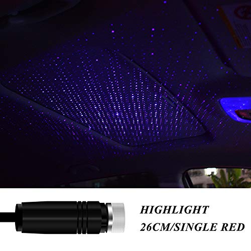 Bem-vindo ao carro Adaskala Star USB Sky Light Lottomr Projeção Luz Decorativa Carro Interior Atmosf