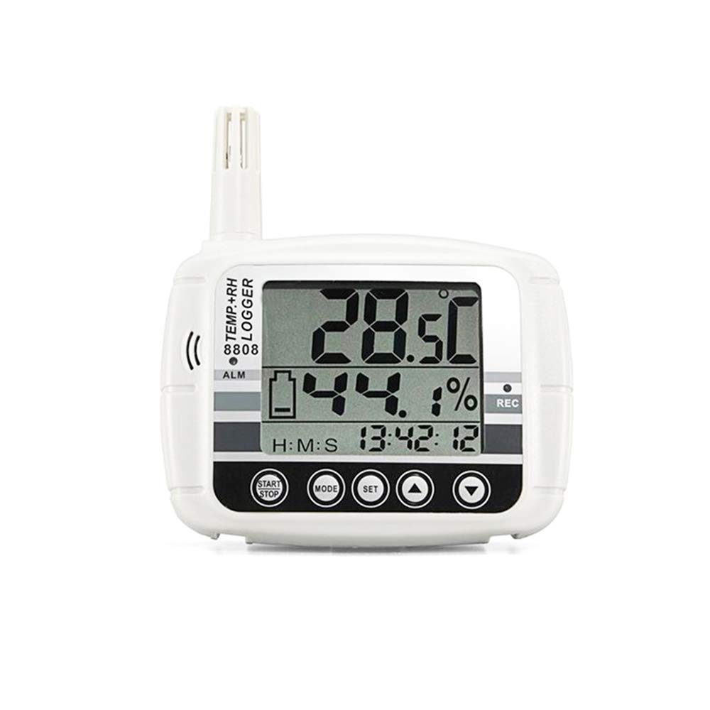 az8088 sehr präziser Multifunktions-LCD Display USB Temperatur und Luftfeuchtigkeit Recorder Alarm für Apotheken Lager Familie und Company