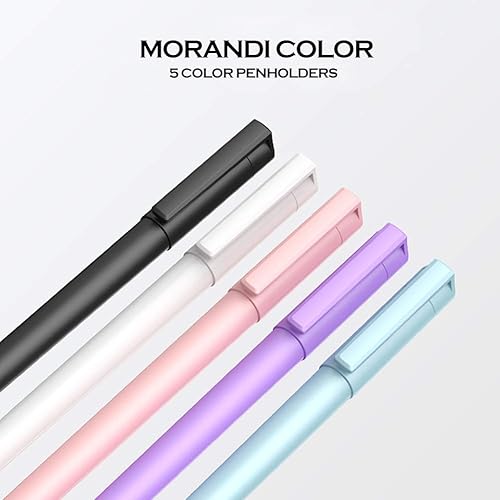 Miniatura 4 de DunBong - Bolígrafos de tinta de gel de tinta negra 0020in 5 unidades