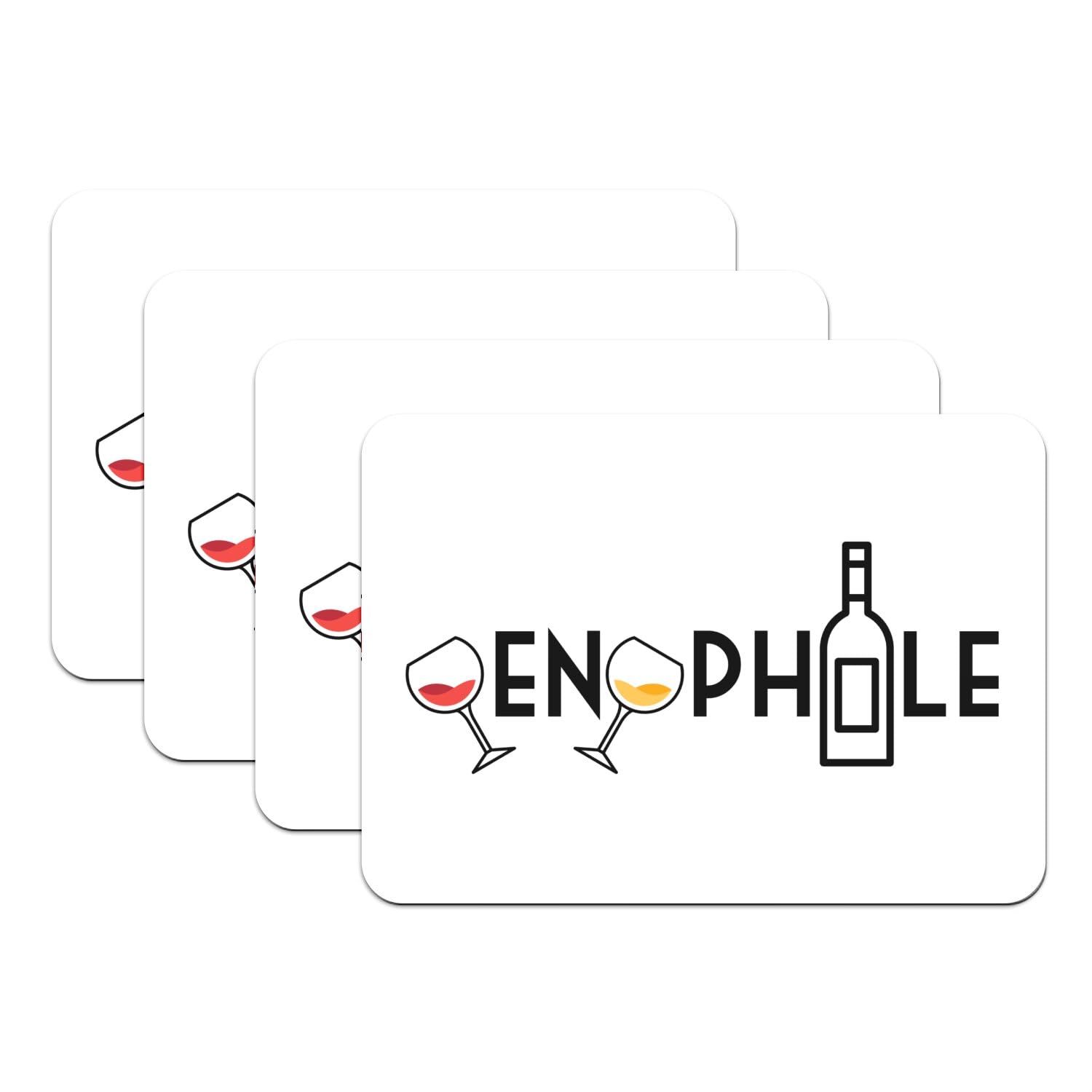 Set de table Bordeaux grand format en caoutchouc de qualité supérieure