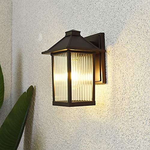 Lampes murales d'extérieur marron étanches pour éclairage paysager - 6
