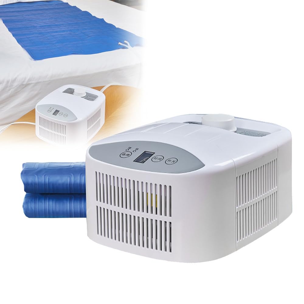 Bed Cooling System Water Cooling Pad for Bed - 2 Gear Adjustment, 1-9 Hour Timing, Summer Mattress Cooling - Single or Double Mattress Cooler