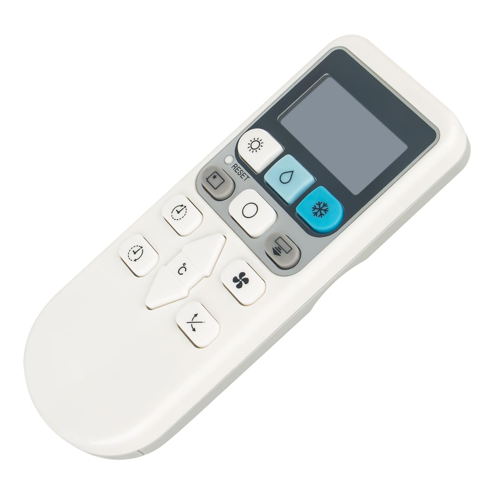 WINFLIKE Telecomando di ricambio universale per condizionatore d'aria RAR-3N4, compatibile con Hitachi PAS-S18CAK PAS-X18CBK RAR-2SP1 RAR-2P1