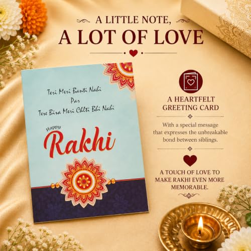 Image of DIVAYANSHI Premium Pearl Rakhi Set for Brother | Handmade Designer Beaded Rakhi Threads | Raksha Bandhan Gift with Roli Chawal & Premium Display Card- Pack of 12