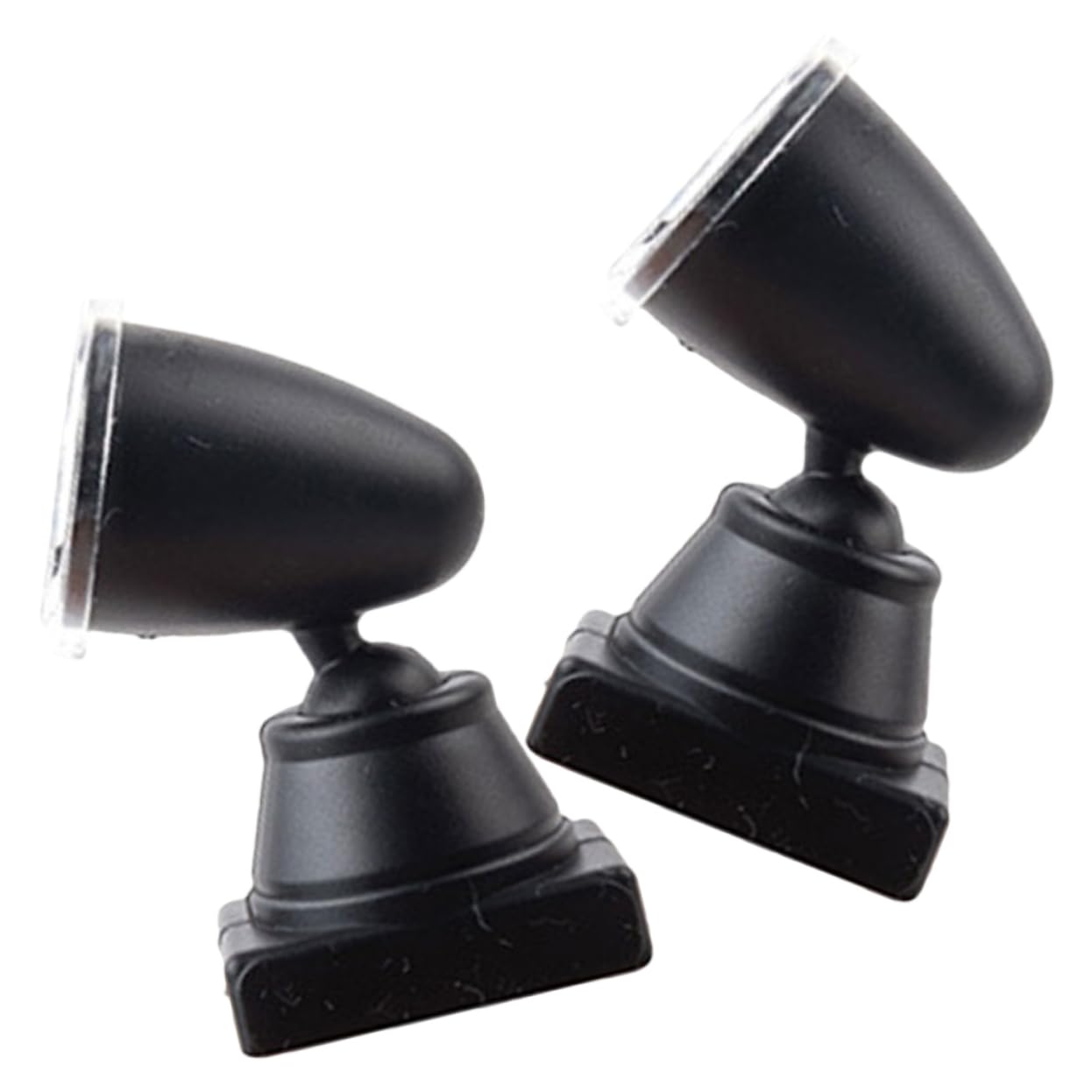 Beatifufu 4sets Miniature Signal Light Model Train Durable Material Lifelike Design Table Spotlight for Model Train Layout 2pcs*4