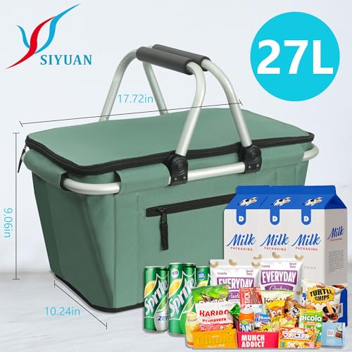 Foldable Reusable Market Basket