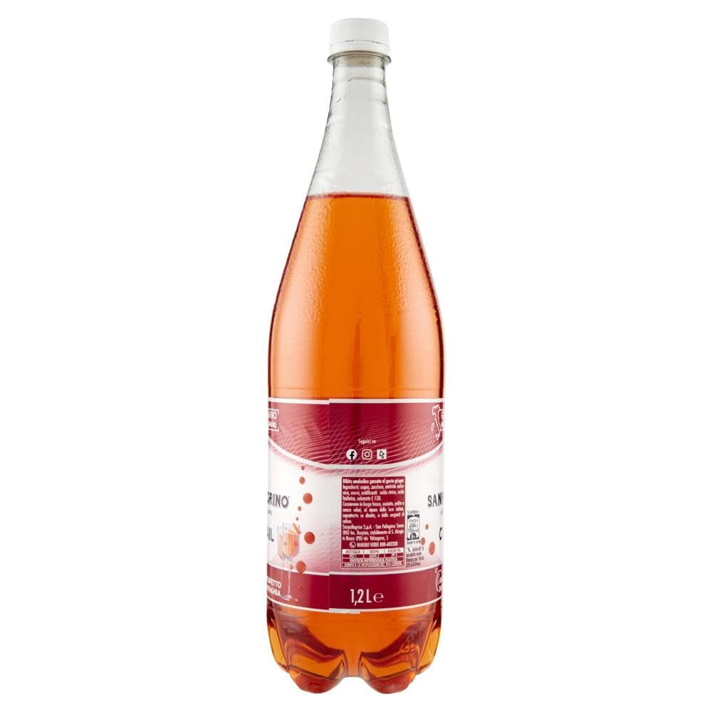 Cocktail Ingwer Bitter Aperitivo PET 1,2 l italienisches Softdrink 12 Stück + Italian Gourmet polpa 400g