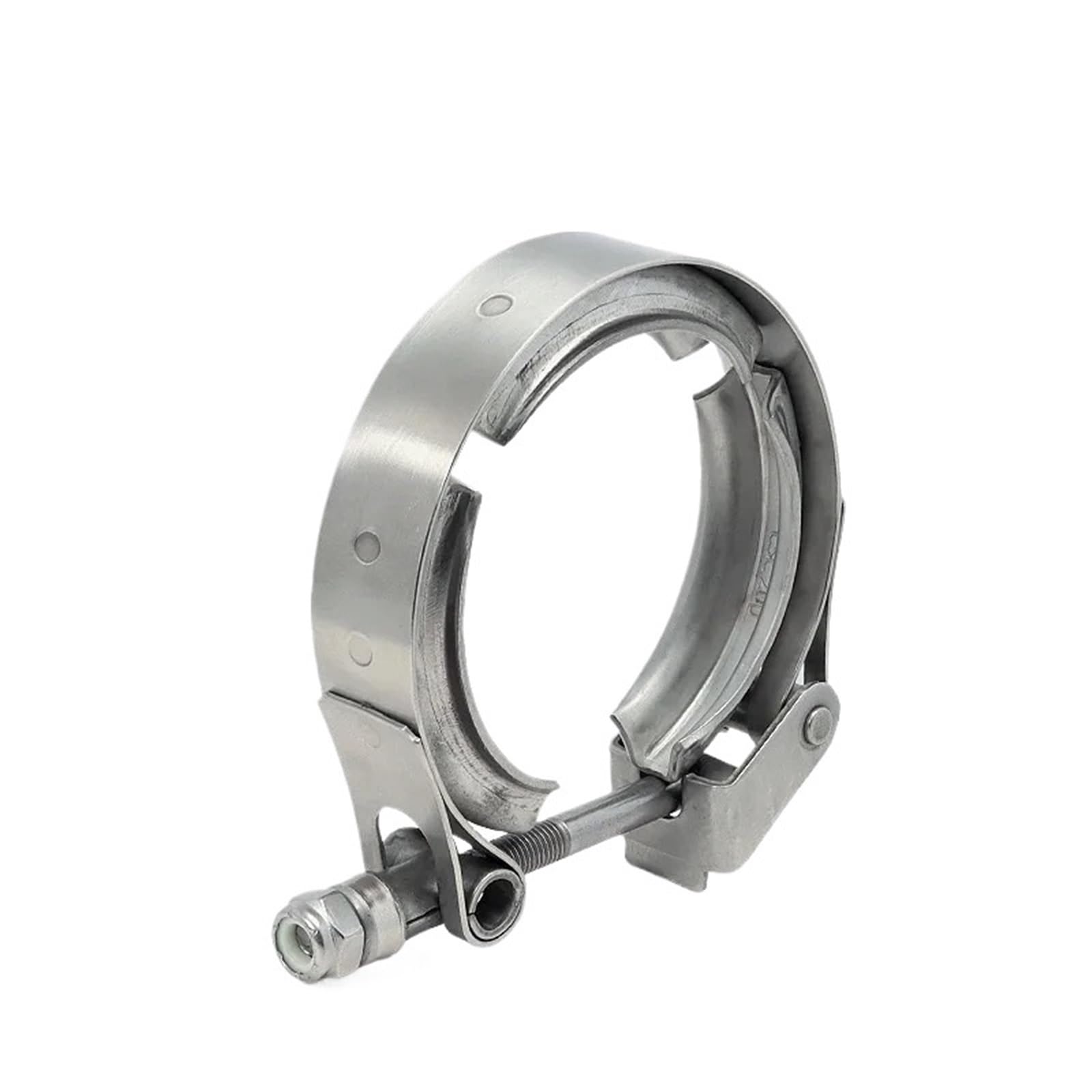 Ygleeuli One Color V Band Clamp Stainless Steel 1.5~6 Inch 51 63 76 Mm Quick Release V Band Clamp Turbo Exhaust Pipe Vband(89Mm 3.5 Inch)