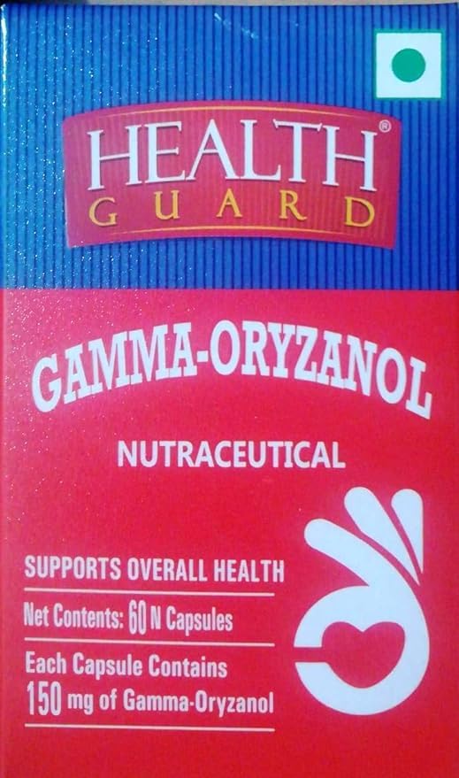 Health Guard Gamma Oryzanol Capsules for Healthy Being,(2x60 Count) Capsules By RCM (PACK OF 2) (B0DFWW2SJH) Amazon Price History, Amazon Price Tracker