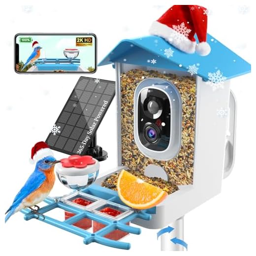 Smart Bird Feeder with Live Camera Stream