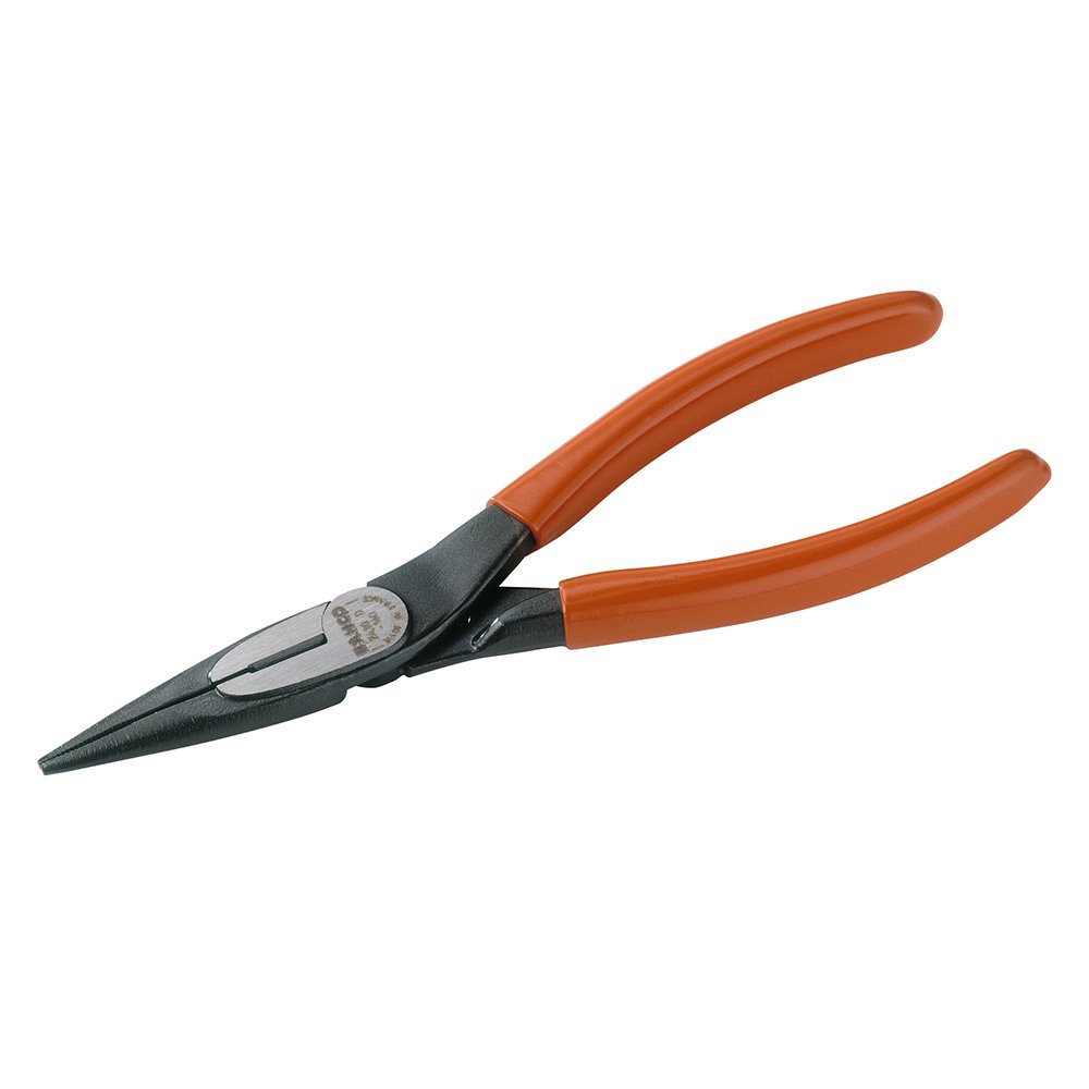 Pince becs mi ronds Bahco 2430D-140 à mors striés haute résistance