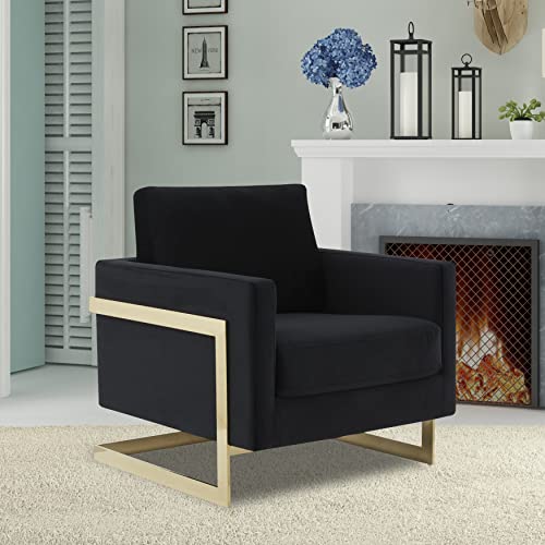 Sillón Plegable Falso Cuero Negro miniatura 2