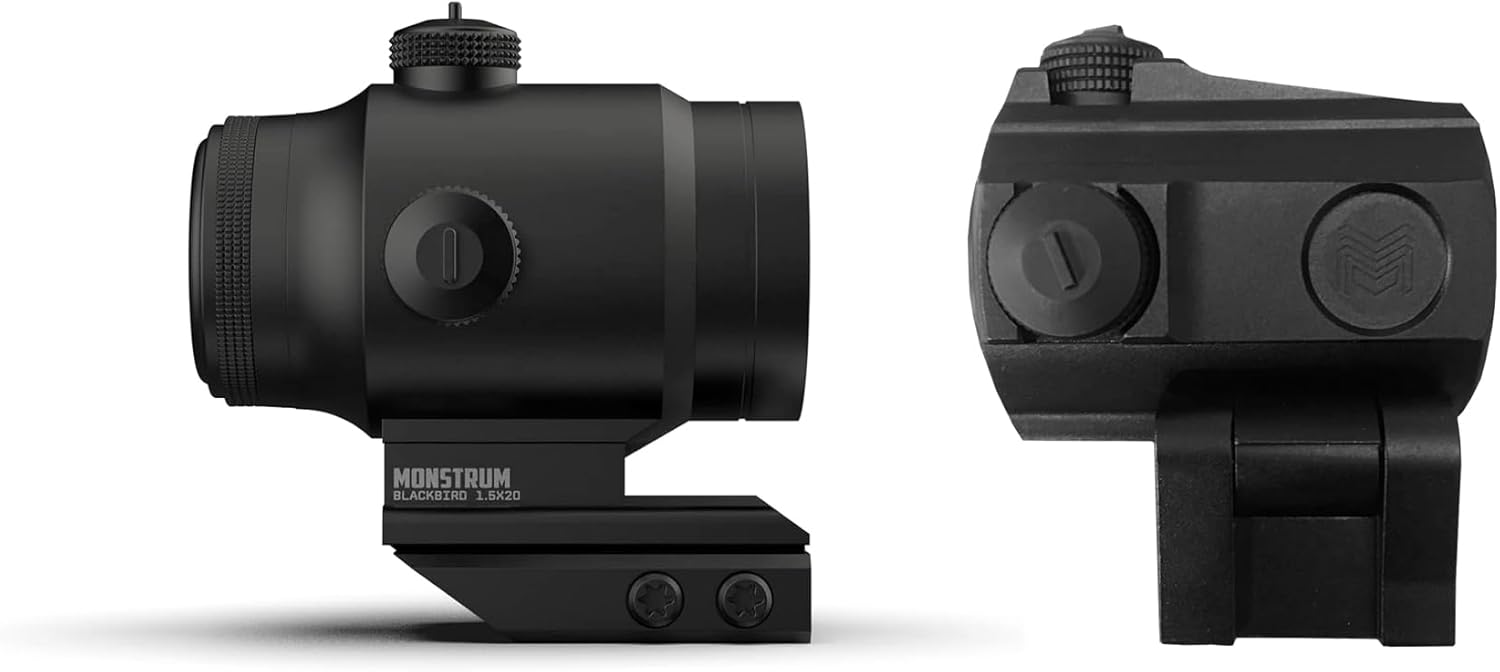 Monstrum Blackbird V2 1.5X Prism Scope Black Monstrum
