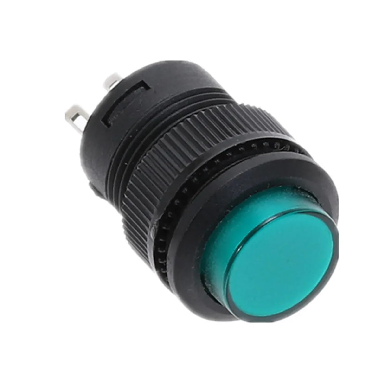 IDGTTLDF Emergency Stop Switch 5Pcs 4pin Momentary Type 16MM LED Lamp Round Reset Push Button Switch 3A/250VAC(Latching)