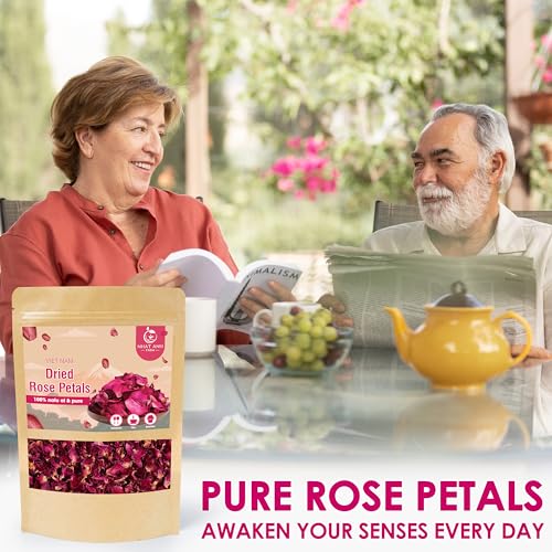 Premium Pétalos de Rosa Secos 100gr Natural y Puro miniatura 6
