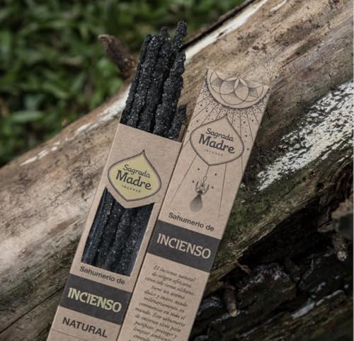 13 di Ilaria - Incienso Natural 100% Ecológico - 8 Varillas Artesanales con Olibanum - Hecho a Mano en Argentina - Purificación, Bienestar y Armonía Energética - Palo Santo Sostenible