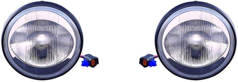 For Mazda Protege Fog Light Assembly 2001 2002 2003 Driver and Passenger Side Pair | MP3 / Speed Model | CAPA Certified | MA2592103 | MA2592103 | BN5V-51-680