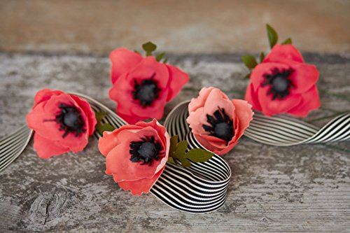 Lia Griffith Double Sided Crepe Paper Folds Roll, 6.7-Square Feet, Strawberry And Tulip Pink, Flamingo And Peony Pink #TOP4