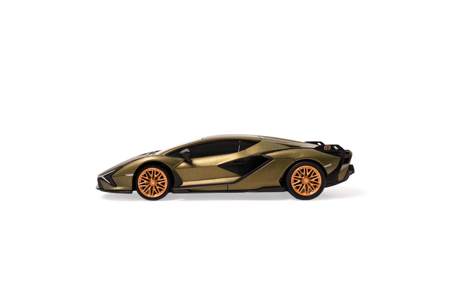 Carson 1:24 Lamborghini Sian 2,4 GHz 100% RTR – zdalnie sterowany samochód, oświetlenie LED, czas jazdy ok. 60 min, samochód RC, zdalne sterowanie, zabawka zdalnie sterowana