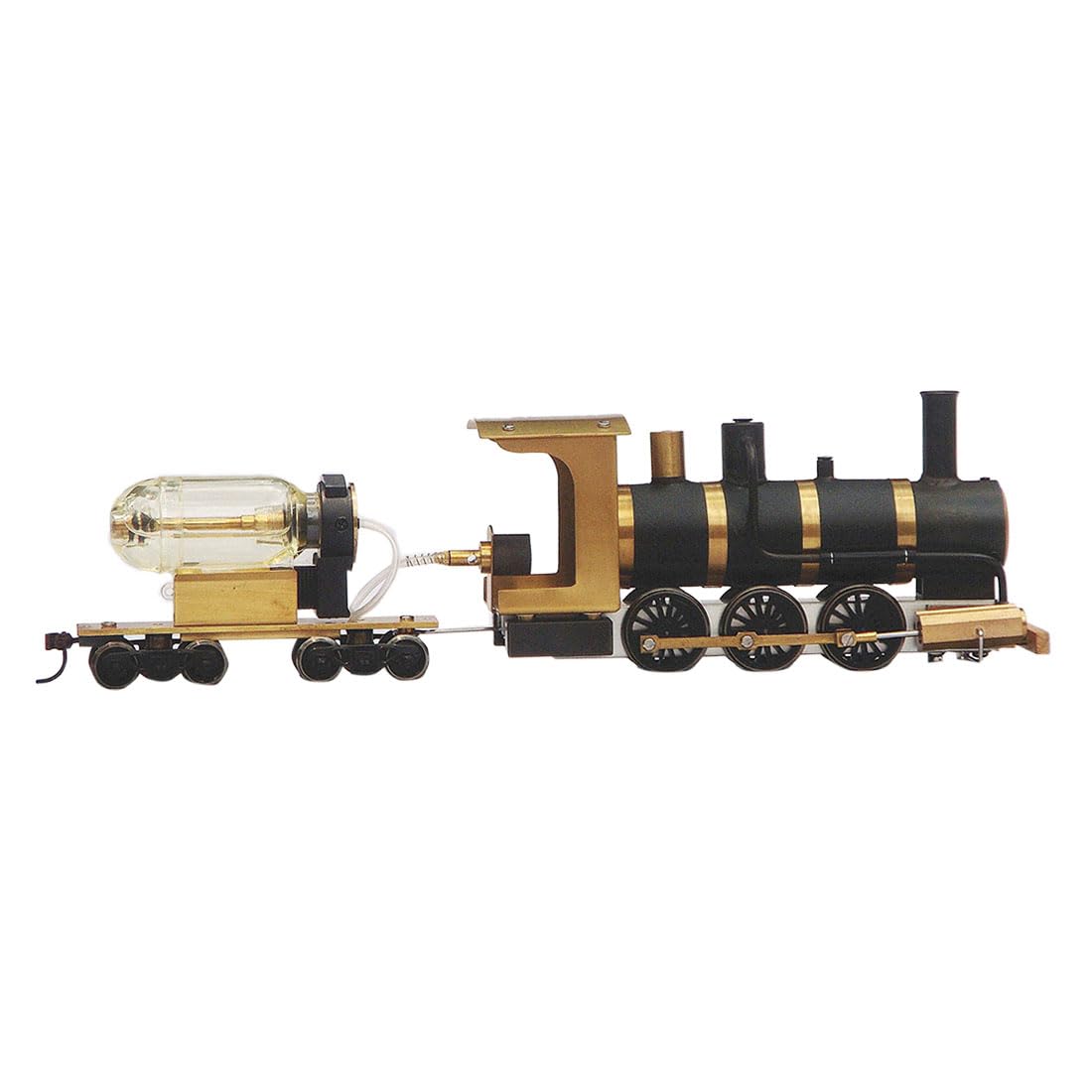 Kit de locomotive de traction échelle 1/87 HO train à vapeur avec machine à vapeur oscillante à deux cylindres