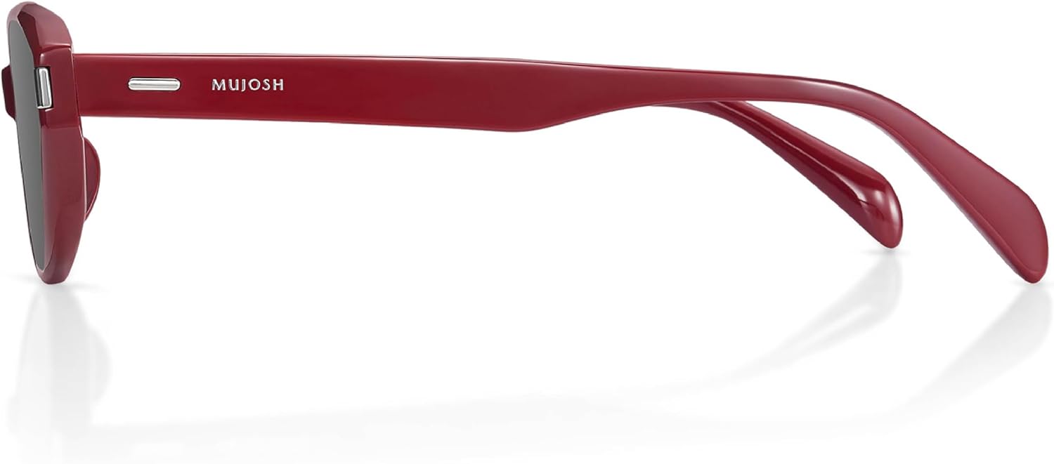 Retro Polarized Cat-Eye Sunglasses for Women Men UV400 Protection image 5