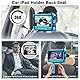 HiWODO Tablet Halterung Auto Kopfstütze,iPad Halterung Auto,Tablethalterungen Auto,KFZ Tablet Halterung für iPad,Samsung Tab,Kindle Fire HD,Nintendo Switch usw.7~12 Zoll Geräte