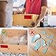 Alitamei Vorsicht zerbrechlich 500 Stück/rolle (100x50mm) Fragile Stickers Moving Warnhinweis Aufkleber für zerbrechliche Warensendungen