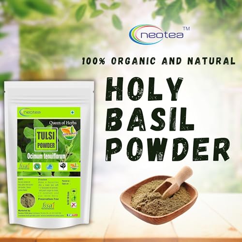 Té de albahaca sagrada en polvo 300g natural miniatura 2