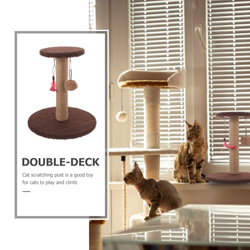 Rascador para gato sisal SEWACC torre colgable miniatura 3