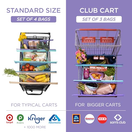 Lotus Original Trolley Shopping Bag 4-Pack
