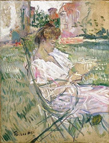 Tableau Misia Natanson Toulouse Lautrec Décoration Murale Chambre 60x90