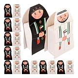 SOLUSTRE Scatole Regalo per Caramelle e Cioccolatini in Carta, Confezione da 30 Pezzi, Piccole Scatole da Imballaggio Colorate per Feste e Bomboniere, per Dolcetti e Regali Festivi