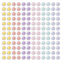 6 Colors, 7.5mm Round