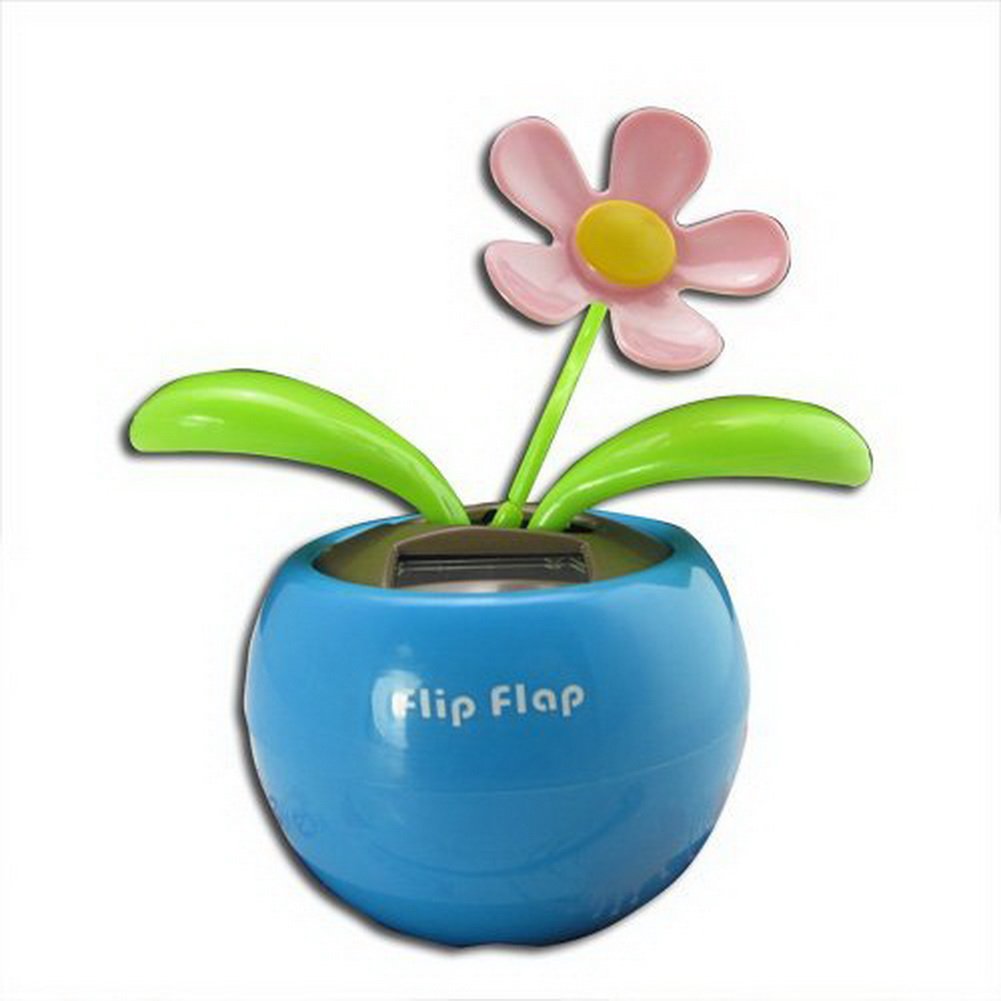 Flexible Magic Cute Dancing Flower for Car Office Decorations, Multicolor