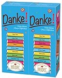 Geschenkbox mit feinen Schokoladentäfelchen